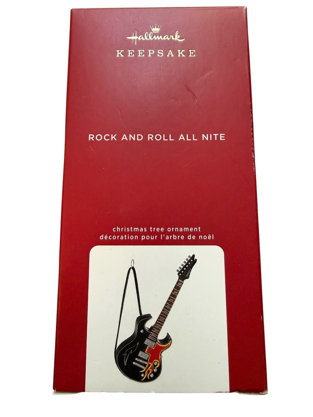 Hallmark Keepsake "Rock and Roll All Nite" Guitar Ornament - Magic Sound 2020